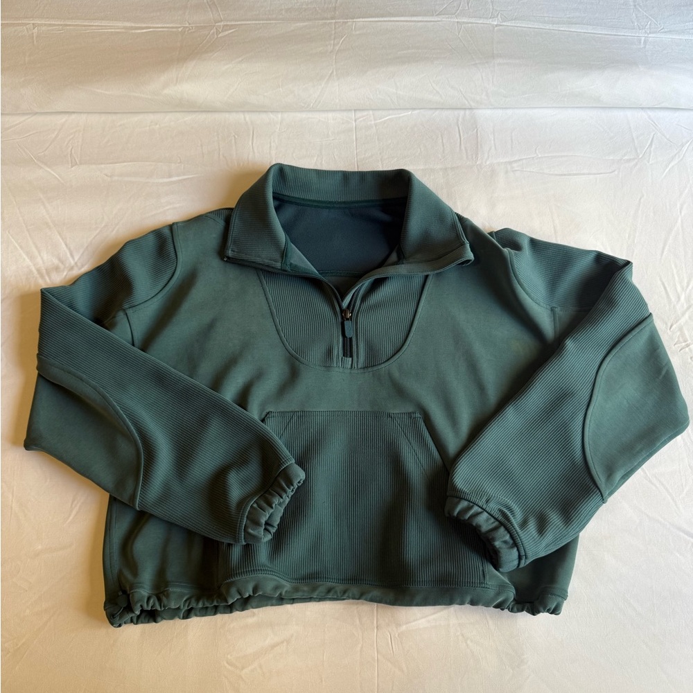 Lululemon Brushed Softstreme Ribbed Half Zip